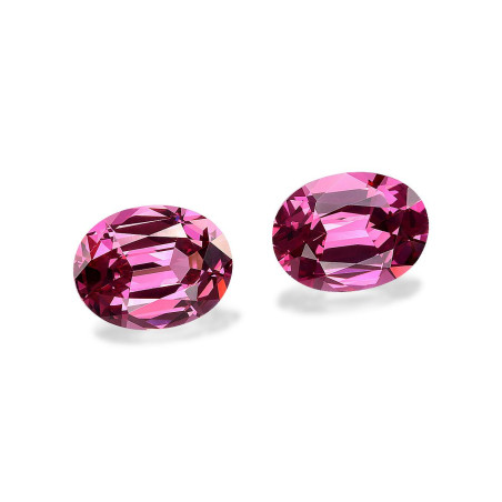 rhodolite taille OVALE Bubblegum Pink 3.79 carats