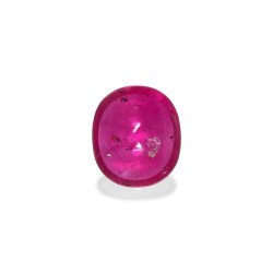 Rubelliet groene kussen geslepen 8.71 karaat