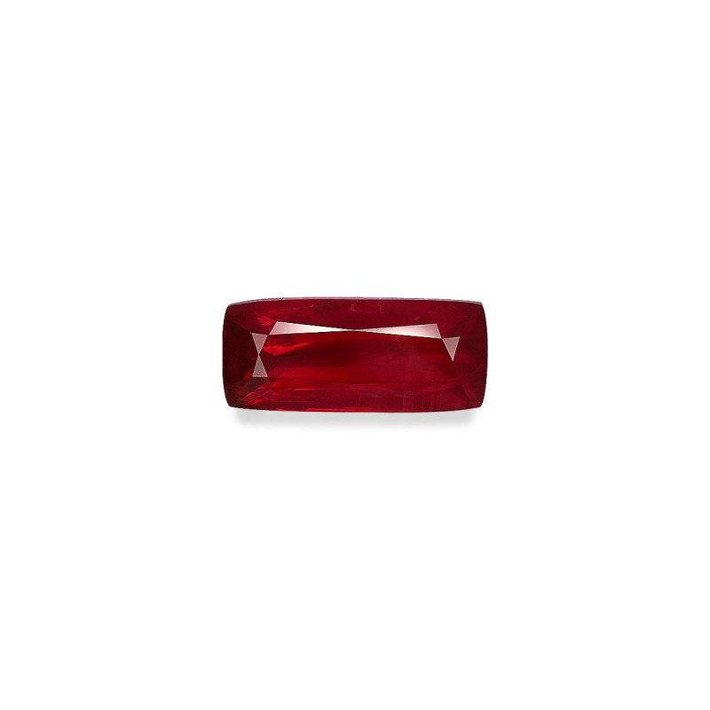 莫桑比克红宝石 taille 靠垫 红色 4.16 carats