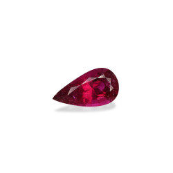 Rubelliet Peer Geslepen Fuscia Roze 6.72 karaat