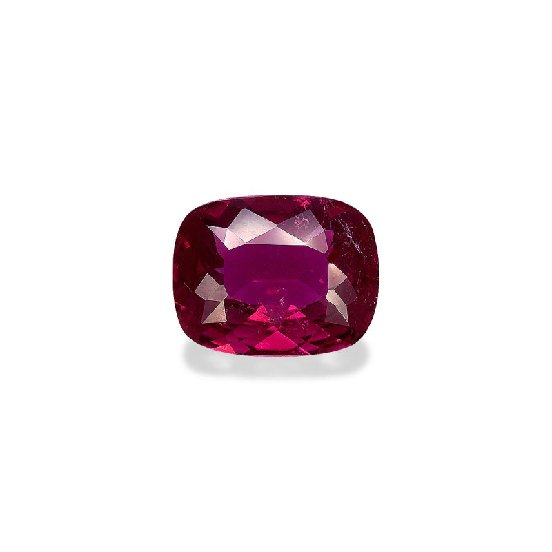 红碧榴石 taille 靠垫 紫红色粉红 3.87 carats