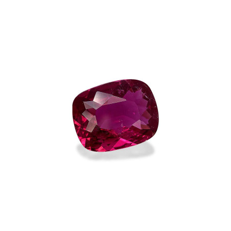 CUSHION-cut Rubellite Tourmaline Fuscia Pink 3.87 carats