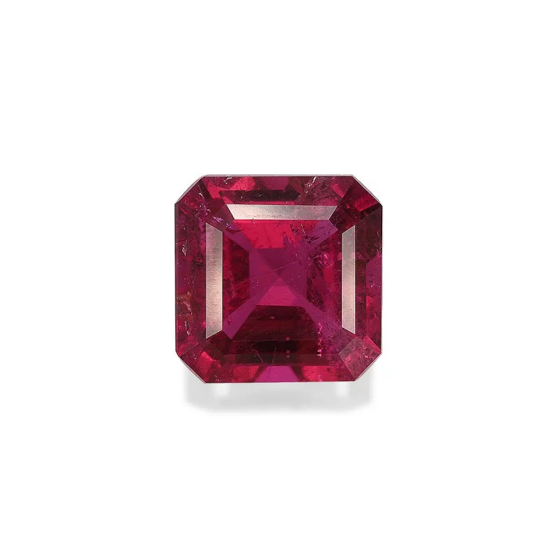 SQUARE-cut Rubellite Tourmaline Fuscia Pink 3.63 carats