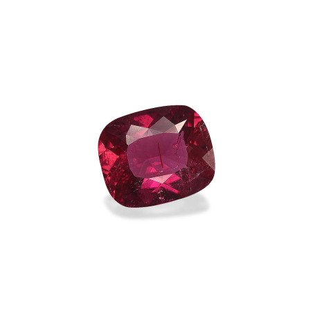 CUSHION-cut Rubellite Tourmaline Fuscia Pink 3.37 carats