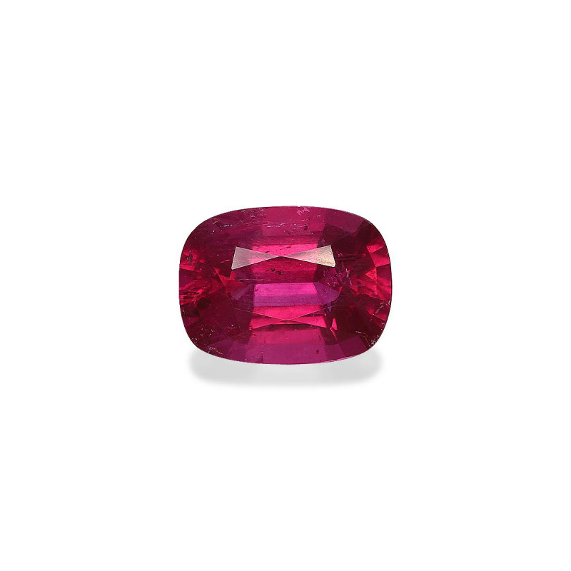 红碧榴石 taille 靠垫 紫红色粉红 3.09 carats
