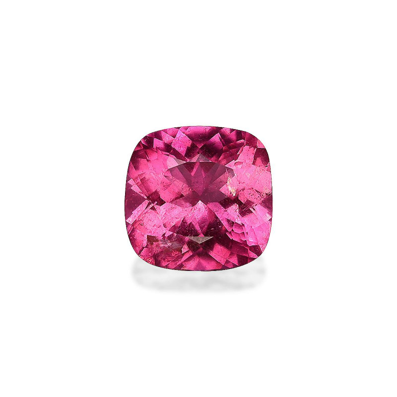 红碧榴石 taille 靠垫 泡泡糖粉红色 1.42 carats