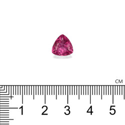 Trilliant geslepen Rubelliet Bubblegum Roze 2,22 karaat