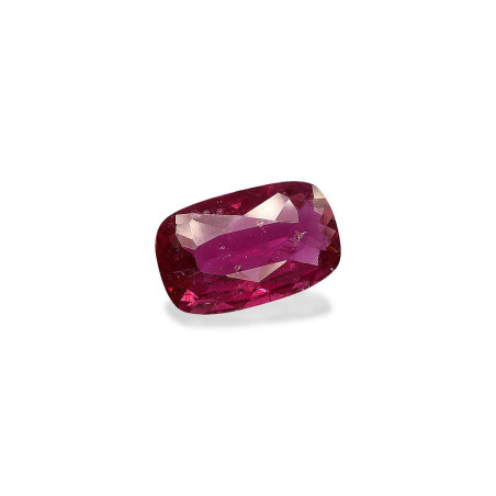 红碧榴石 taille 靠垫 紫红色粉红 3.26 carats
