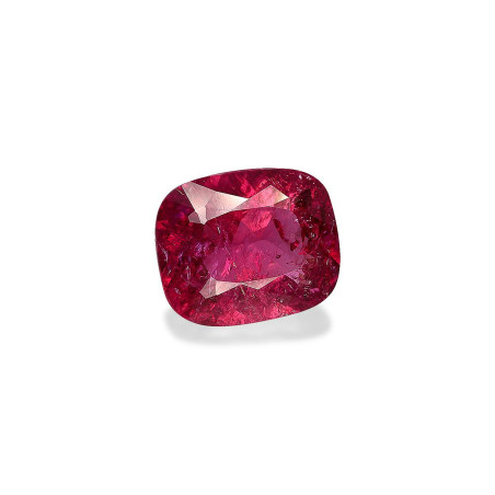 CUSHION-cut Rubellite Tourmaline Fuscia Pink 2.50 carats