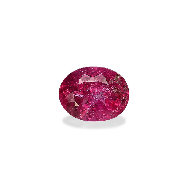 红碧榴石 taille 椭圆形 泡泡糖粉红色 2.26 carats