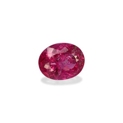 Ovale geslepen Rubelliet Bubblegum Roze 2,26 karaat
