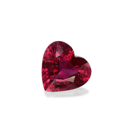 HEART-cut Rubellite Tourmaline Fuscia Pink 7.42 carats
