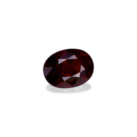 Rub&iacute;es de Mozambique taille OVALE Rojo 4.02 carats