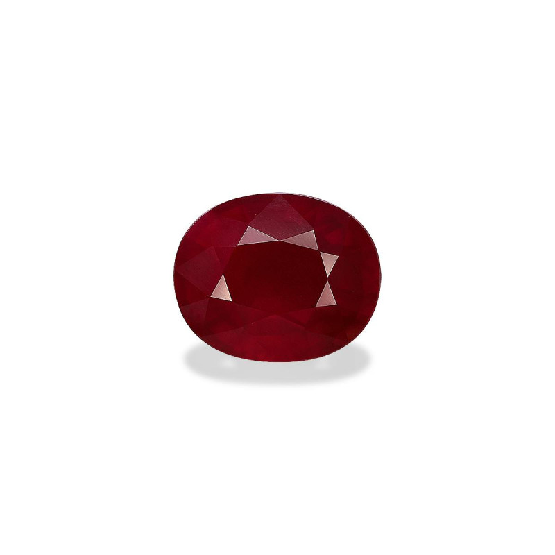 莫桑比克红宝石 taille 椭圆形 红色 4.11 carats