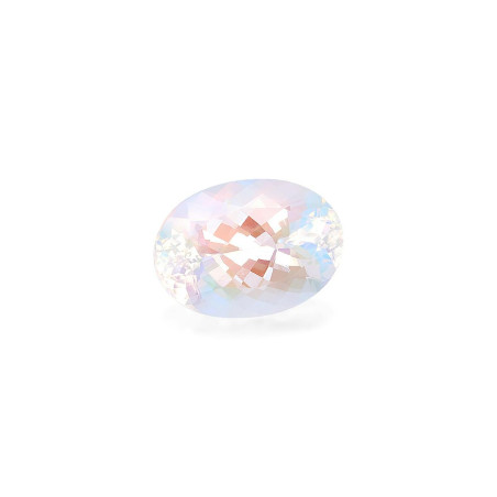 OVAL-cut rainbow moonstone White 10.64 carats