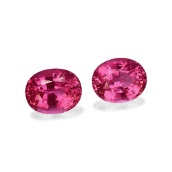 Rosa Turmalin lengte OVAL  7.54 karaten