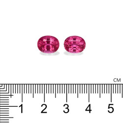 Turmalina rosa taille OVALE VERT 7.54 carats