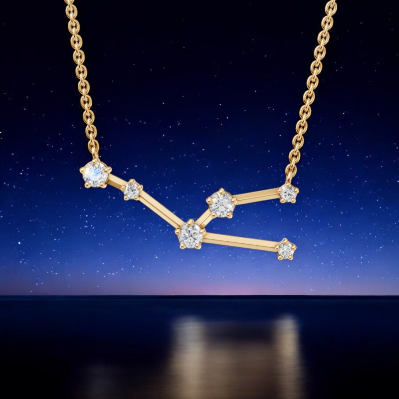 Taurus Diamond Pendant