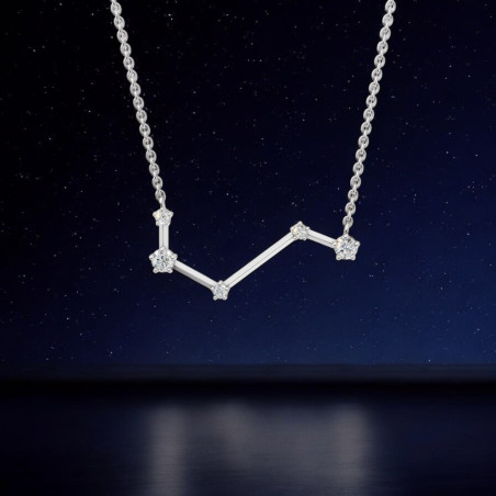 Colgante de Diamante Signo Aries