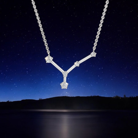 Pendiente Diamante Signo Cáncer