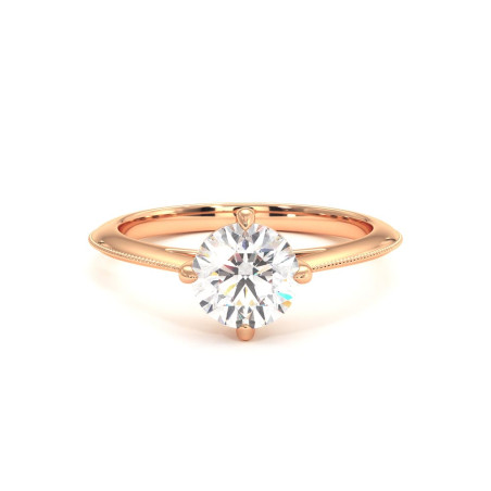 Bague De Fiançailles Diamant Romaine