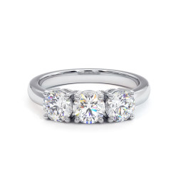 سوليتير ألماسة Trilogy يلانـا I – ذهب عيار 18 أو بلاتين