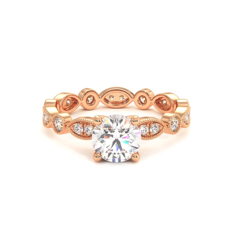 سوليتير الماس ما جولي - البريق والأناقة المطلقة | سيليني