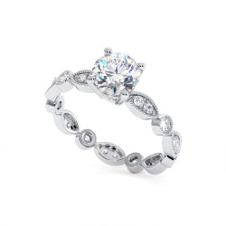 سوليتير الماس Ma Jolie مرصّع للخطوبة | Celinni