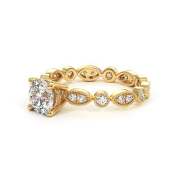 سوليتير الماس ما جولي - البريق والأناقة المطلقة | سيليني