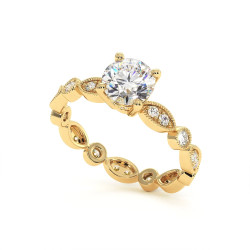 سوليتير الماس ما جولي - البريق والأناقة المطلقة | سيليني