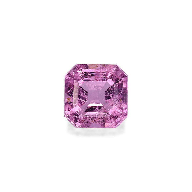 SQUARE-cut Cuprian Tourmaline Cotton Pink 1.75 carats
