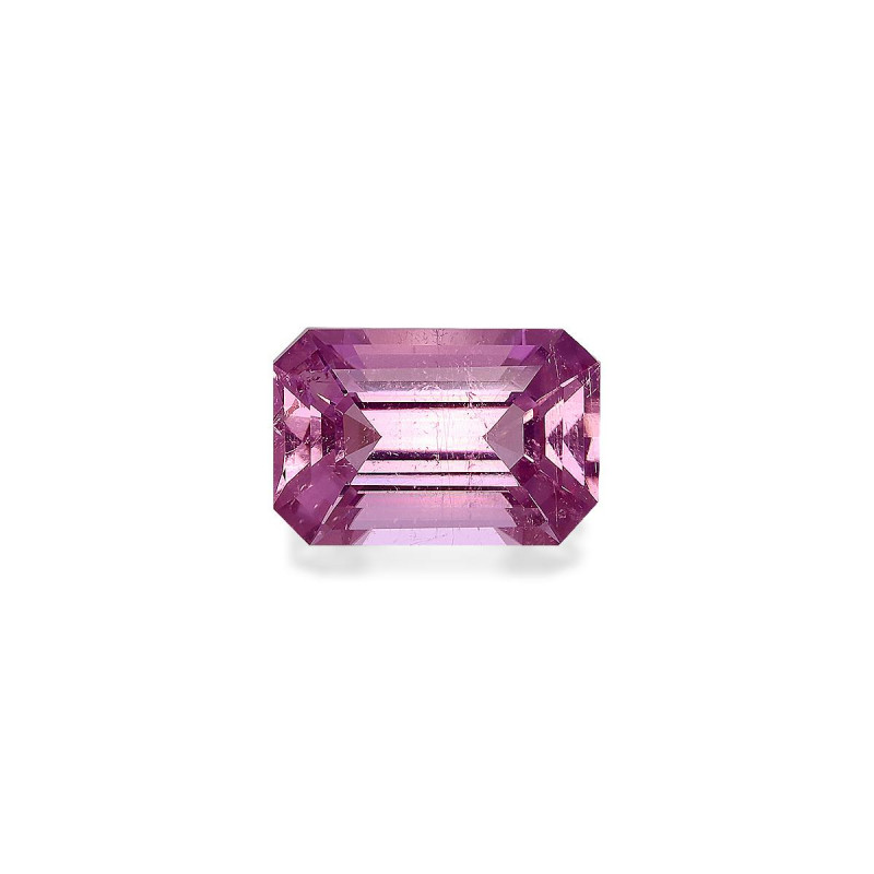 RECTANGULAR-cut Cuprian Tourmaline Bubblegum Pink 3.12 carats