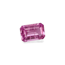 Rechthoekige Bubblegum Roze Koperen Toermalijn van 2,41 karaat