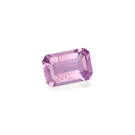 RECTANGULAR-cut Aquamarine Cotton Pink 1.15 carats