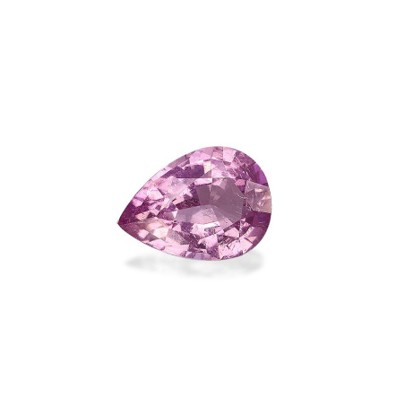 Pear-cut Aquamarine Bubblegum Pink 1.96 carats