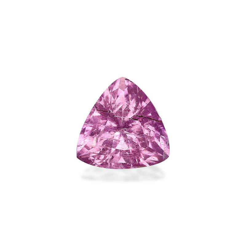 Tourmaline Cuivre taille Trilliant Bubblegum Pink 1.83 carats