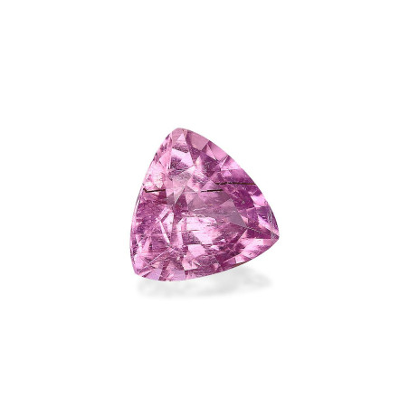 Turmalina Cobre taille Trilliant Bubblegum Pink 1.83 carats