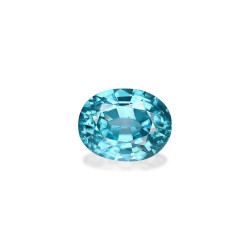 Zircon Bleu taille OVALE 蓝色...