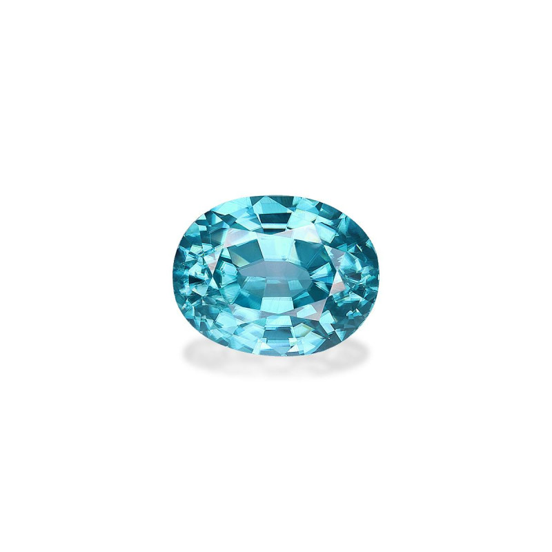 蓝锆石 taille 椭圆形 蓝色 4.16 carats