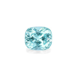 宝石碧玺宝宝蓝色1.05克拉，垫形切割