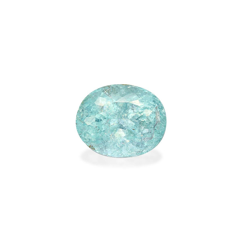 Tourmaline Paraiba taille OVALE Bleu Ciel 3.80 carats