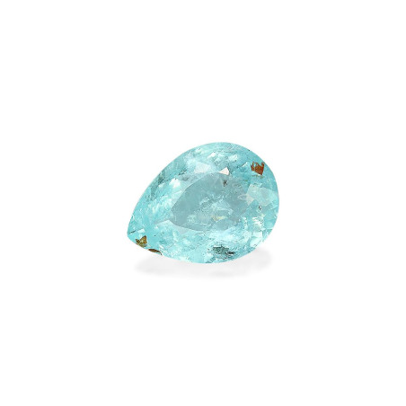 帕拉伊巴电气石 taille 梨子 蓝绿色 1.18 carats