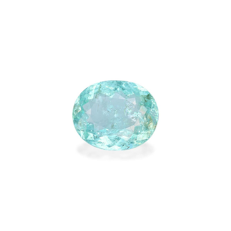 Ovale geslepen Teal Blue Paraiba Toermalijn van 1,07 karaat