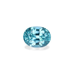 zircon taille 椭圆形 绿色 3.92...