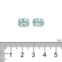 Paraiba Toermalijn Groene Kussen Geslepen 5.20 karaat