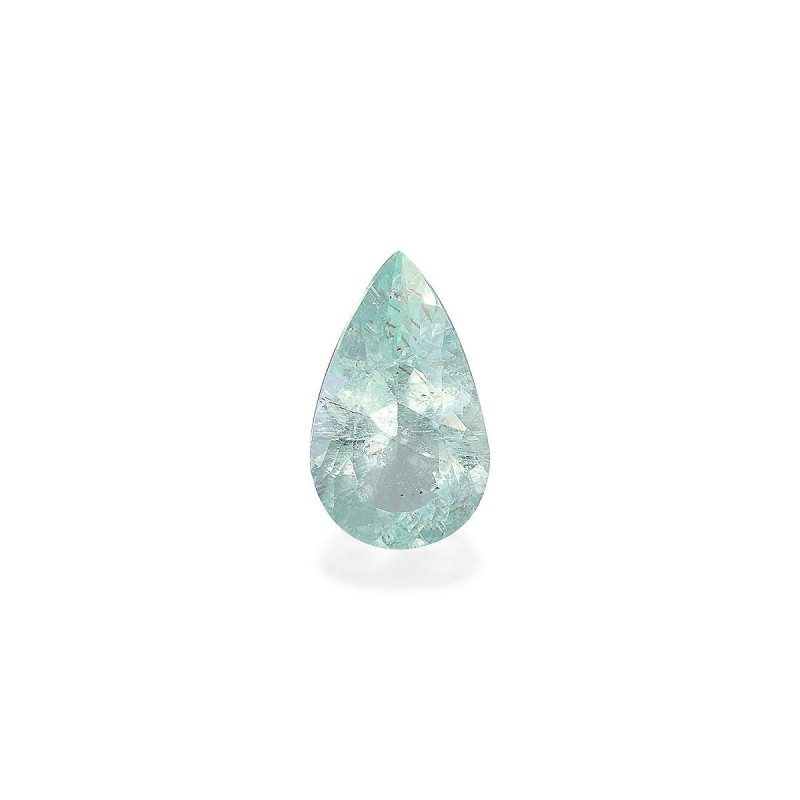 帕拉伊巴电气石 taille 梨子 绿色 3.05 carats