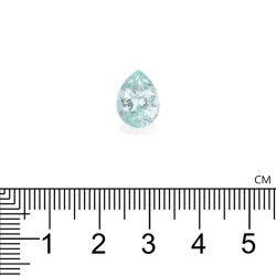 Paraiba Toermalijn Peer geslepen GROEN 3.00 karaat