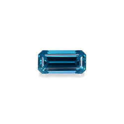 RECTANGULAR-cut Blue Zircon...