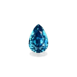 Blauwe Zirkoon Peer Geslepen Blauw 7.40 karaat