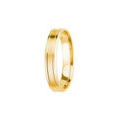 Alliance mariage homme Sir Mat – Or 18K ou platine 950